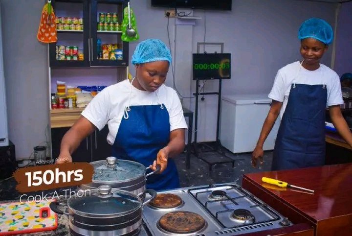 Who is Adeola Adeyeye? Ondo State Chef Begins 150-Hour Cook-A-Thon To Break Guinness Records [Photos]