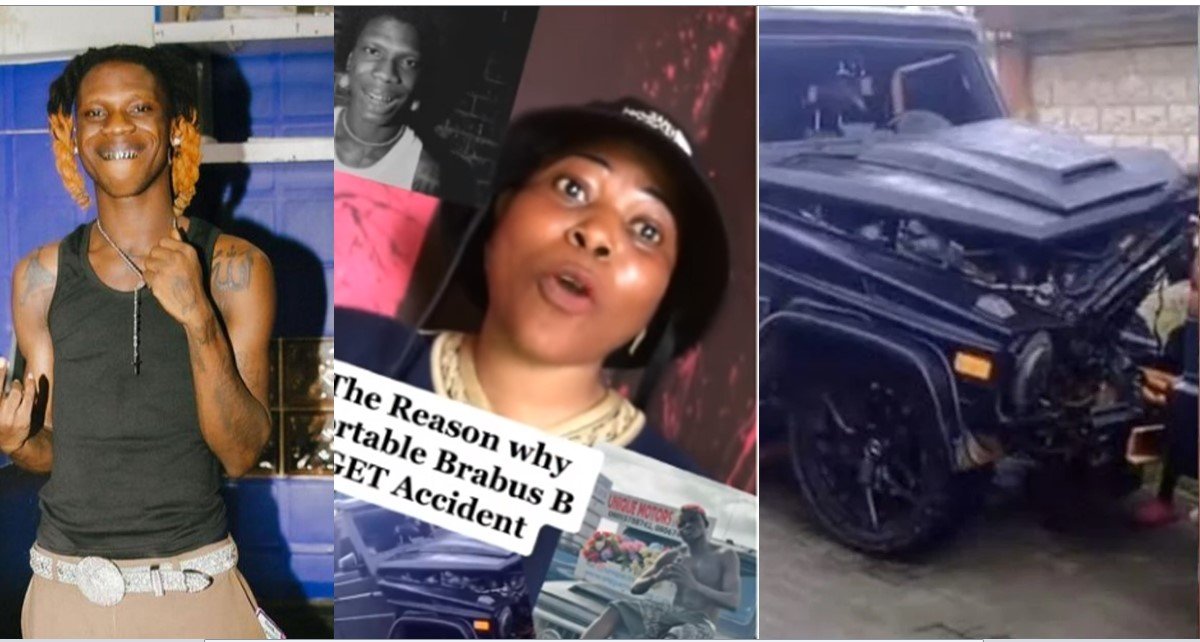 If You Listened to Seyi Vibez’ Prophecy You Wouldn’t Have Crashed Your G-Wagon – Woman Tells Portable (Video)