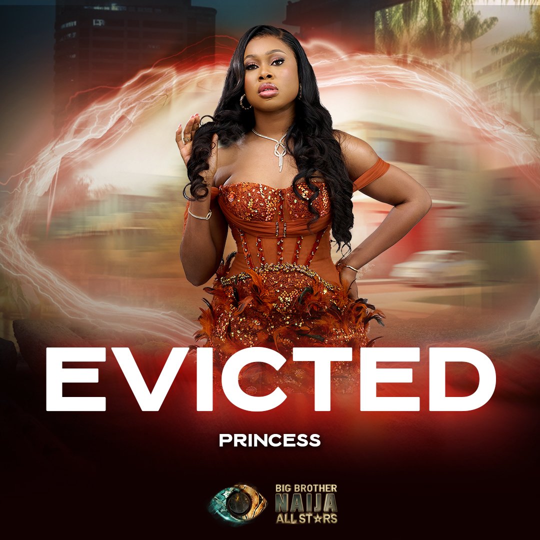 Princess BBNaija All Stars Evicted