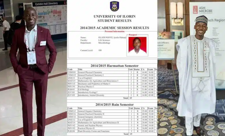 PHOTO: Student Overcames Grief After Father’s Death, Graduates With First Class Honors