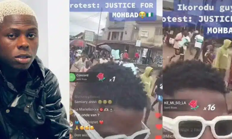 Mohbad Death: “We No Go Gree” – Nigerian Youths Take to Ikorodu Street to Protest and Demand Justice (Video)