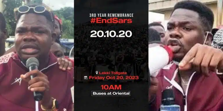 #EndSars: “3 Years Now, We Will Never Forget” – Comedian Mr. Macaroni Says