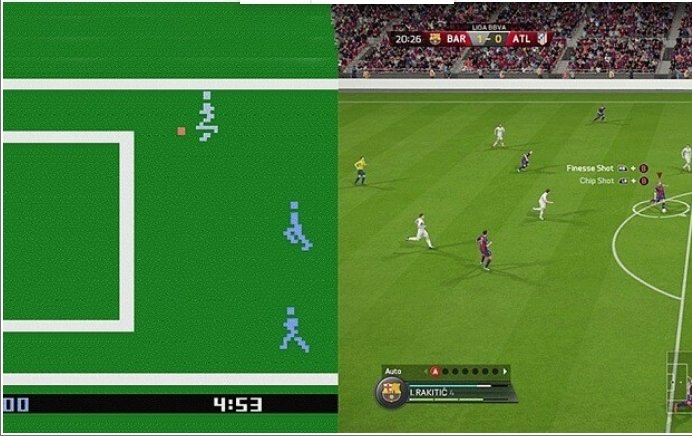 From Pitch to Pixels: The Evolution of Football Video Games  Sport News