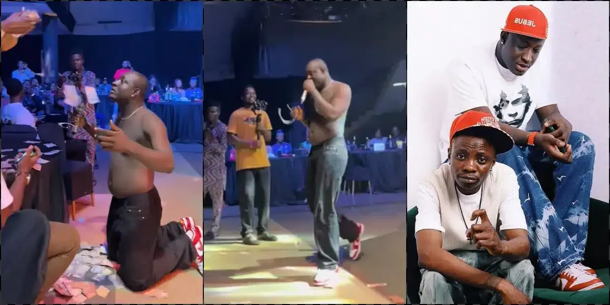 “Artiste Sing, Record Label Boss Perform” – Netizens React as Carter Efe Performs Young Duu’s ‘Oyinmo’ Song