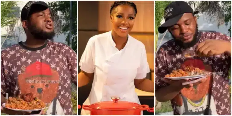 “Just Tasted Ghanaian Jollof” – Nigerian Man Opens Up On the Taste, Calls Out Hilda Baci