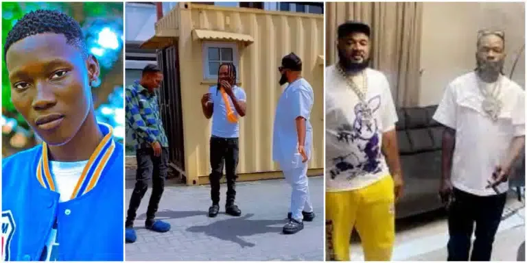 Naira Marley, Sam Larry Reunite With Zinoleesky Following Release from Police Custody (Video)