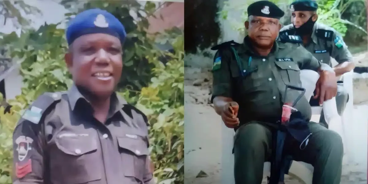 “He No Go Rest in Peace” — Netizens Rage as Young Girl Posts Her Late Father Who Was a Policeman