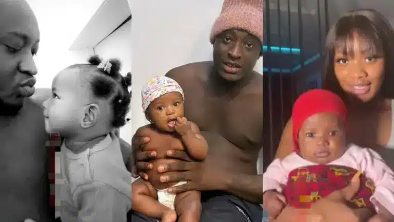 Popular Skit Maker, Carter Efe Unveils His Little Baby