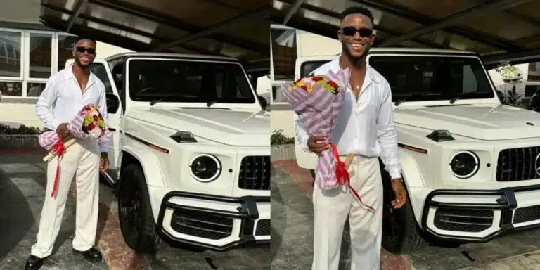 “Santa Came Baring Keys” – Singer Chike Gifts Self Brand New G-wagon