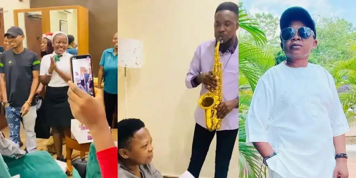 Nollywood Actor, Chinedu Ikedieze Gets Beautiful Surprise As He Marks 46th Birthday