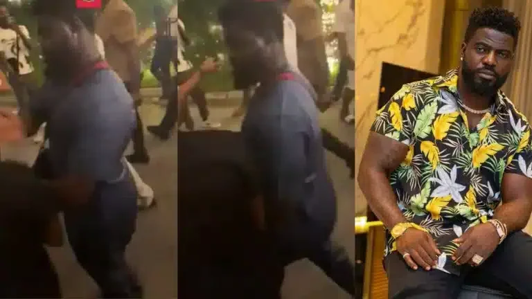 Moment Davido’s Aide, Lati Slaps Overzealous Fan (Video)