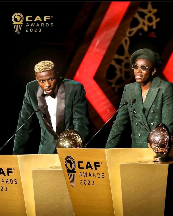 Long Live New King and Queen – Didier Drogba Hails Osimhen, Oshoala’s Coronation As Africa’s Best