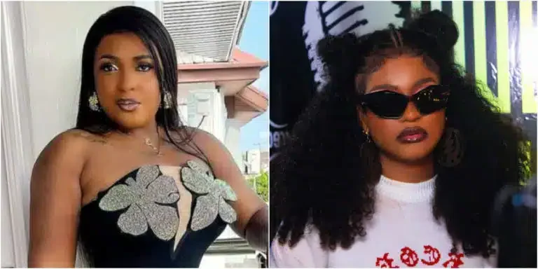 “I’m Too Young to Argue With An Overused Prostltute Who’s Mother is a Retired Ashawo” – BBNaija Star, Phyna Drags Blessing CEO