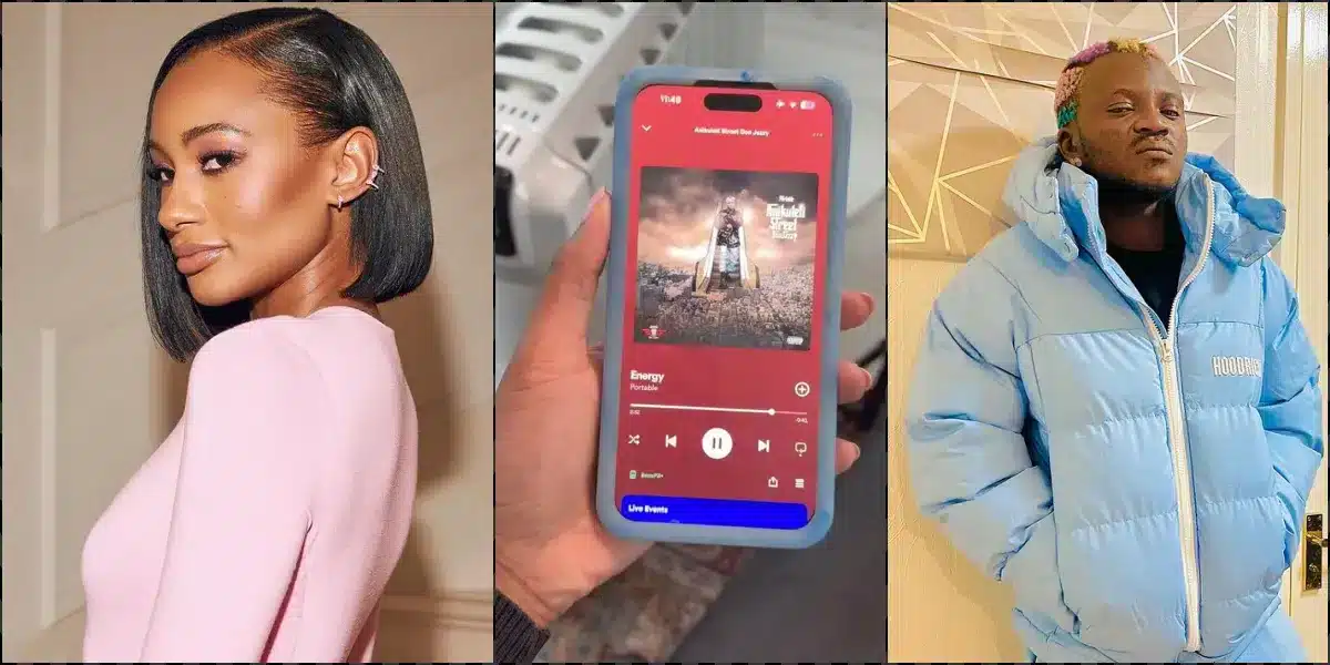 “Zazu Don Blow” – Billionaire’s Daughter, Temi Otedola Reveals How Portable’s Song Helped Her Day