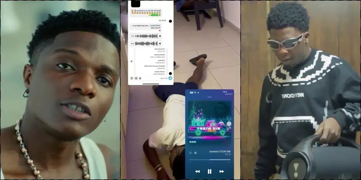 GOE: Wizkid Gifts ‘Ta Ta Ta’ Hypeman N20M for Praising Him in Viral Track