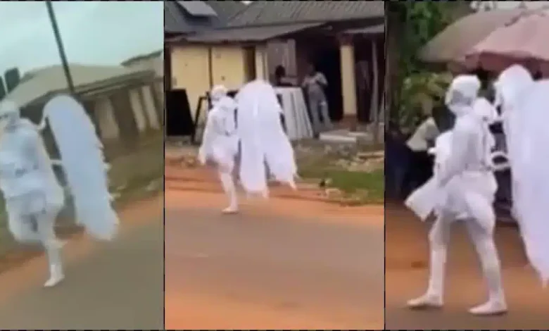 angel is spotted in Nigeria