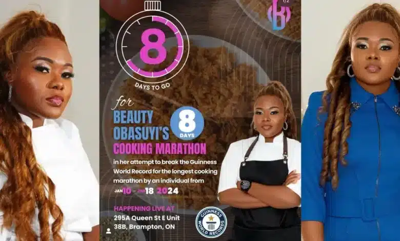 Beauty Obasuyi Guinness Records