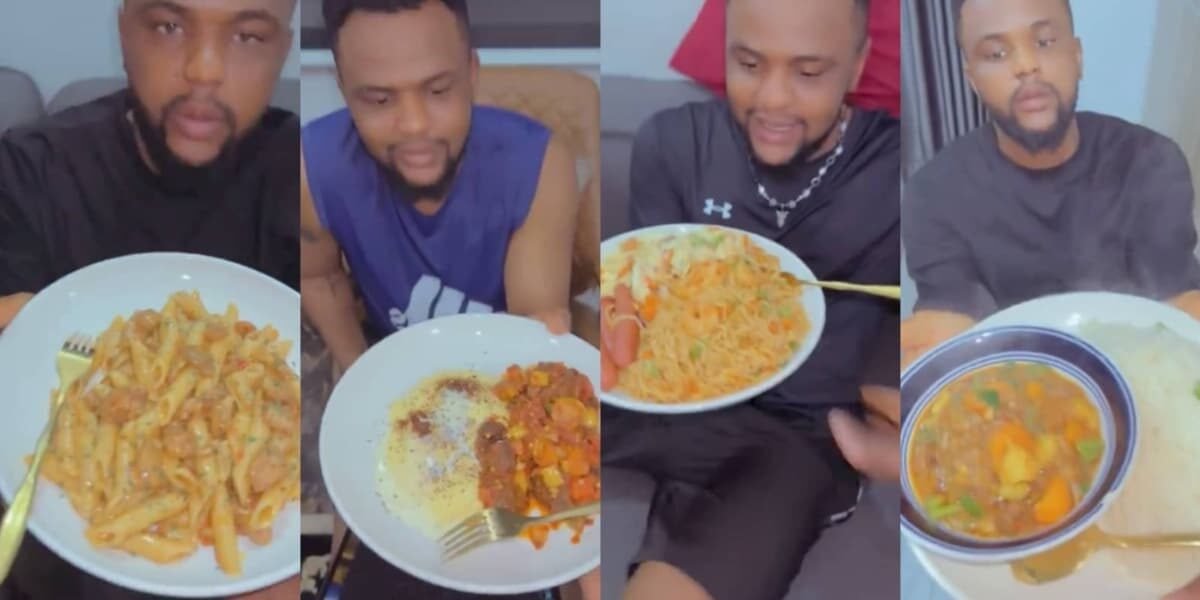 “Some Men Dey Enjoy Life” –Nigerian Lady Reveals Delicacies She Prepares for Her Husband