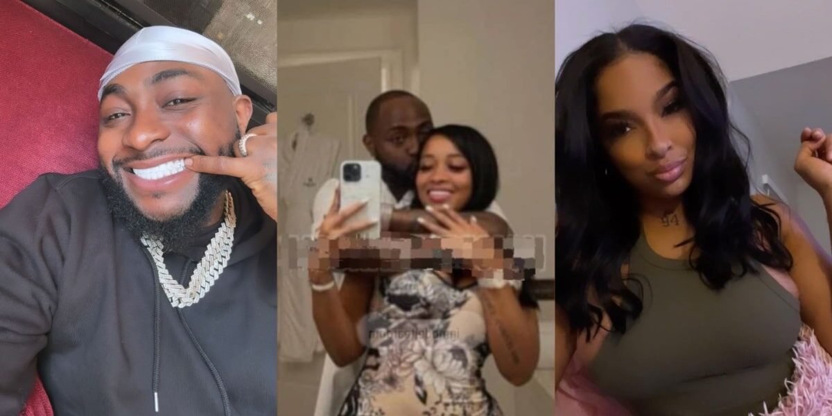 Davido Accidentally Caught in Controversial Cozy Photo with US Model