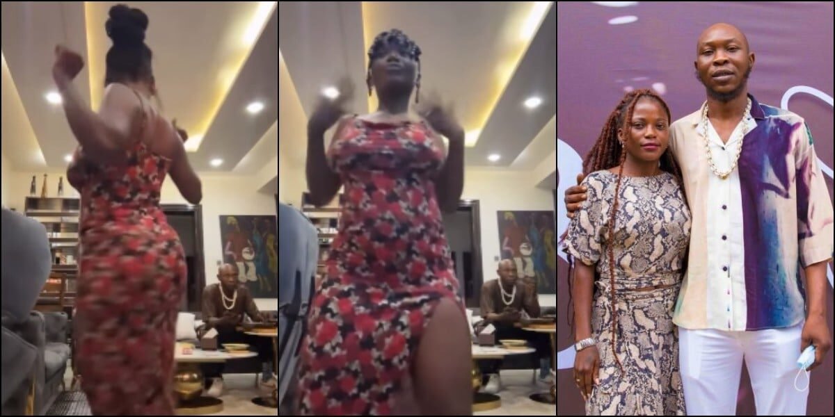 Video of Seun Kuti’s Wife Yetunde Dancing While He Eats Sparks Controversy