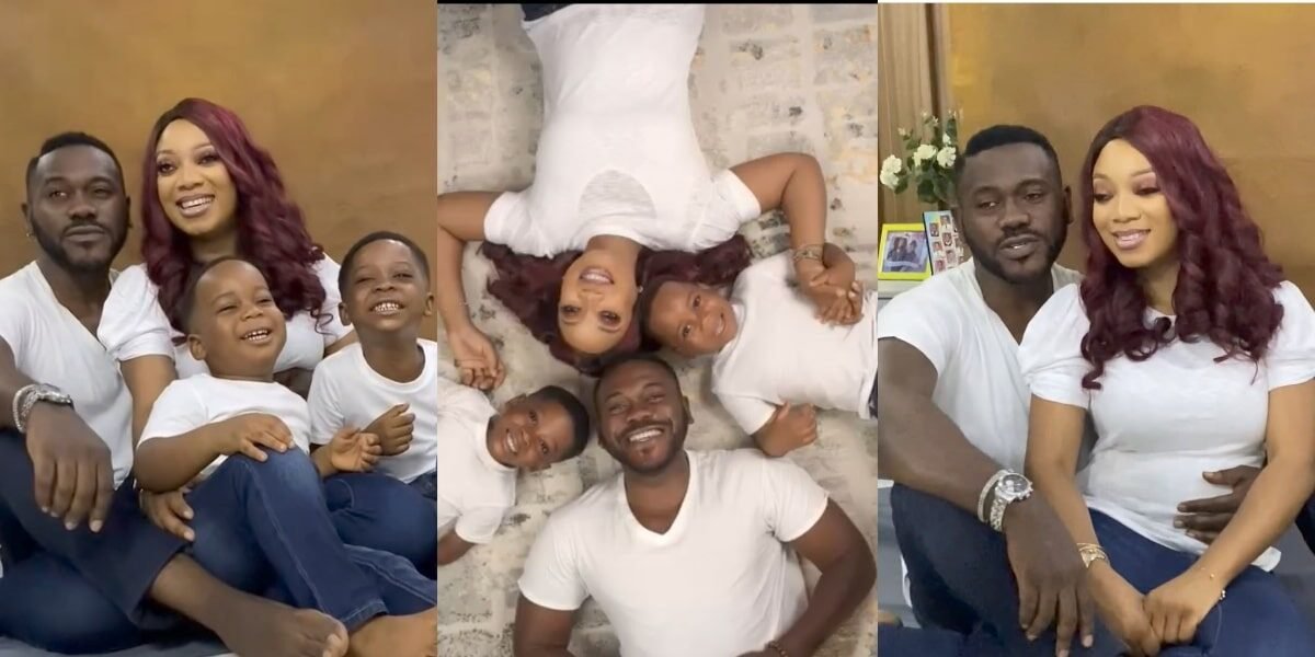 Deyemi Okanlawon Shares Adorable Family Moment with Fans