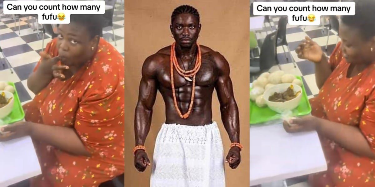 Reactions as Nigerian Woman’s Respond to VeryDarkMan’s marriage Proposal After Devouring Soup and 15 Wraps of Fufu