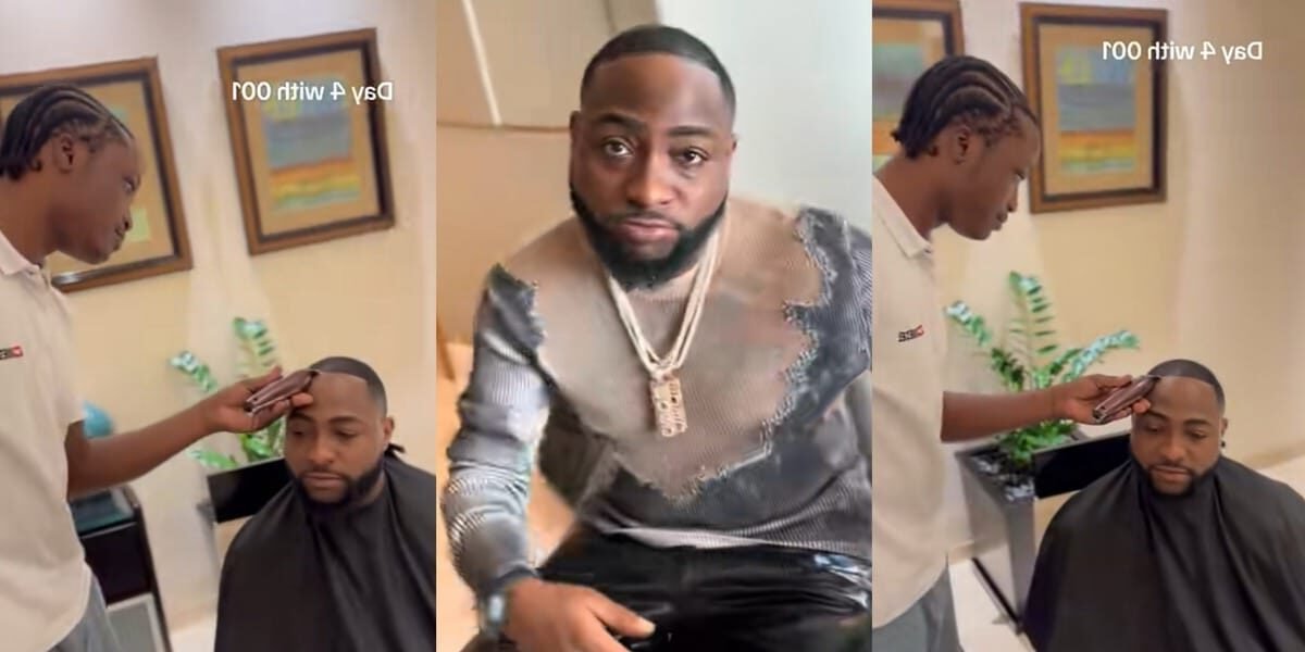 Davido’s Personal Barber Makes a Special Trip to Dubai for Haircut