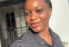 Nigerian lady breaks internet