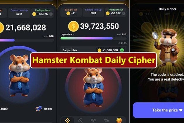 Daily Cipher on Hamster Kombat Today July 25