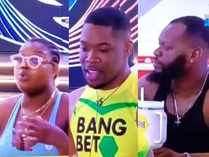 BBNaija S9: Shaun, Chinwe And Mbadiwe Twins Clash Over Kitchen Duties