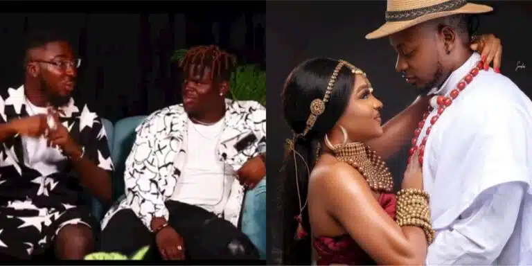 BBNaija S9: Moment Mayor Frosh and Toby Forge Discovers Doublekay is Married