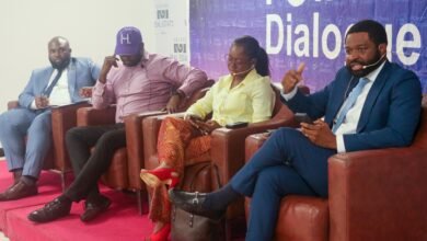 Left - Right, shows David Arinze, Olu Aruike, Fauzia Chevonne Okediji & Olufemi Akinyelure, the Head, Nigeria Electrification Programme